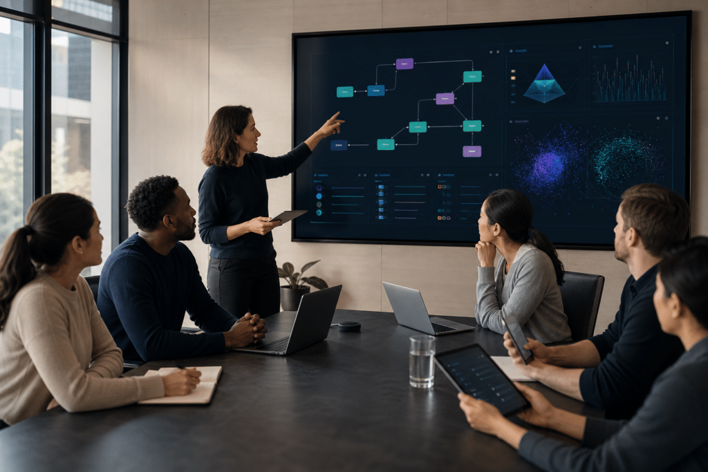 Easy steps to build AI agents connected to your work tools and team
